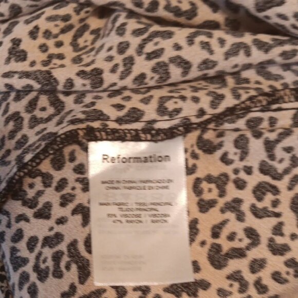 Leopard Print Spaghetti Strap Dress - Picture 5 of 5